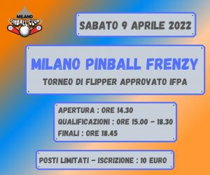 Milano Pinball Frenzy @ Milano Pinball Club